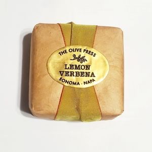 The Olive Press Lemon Verbena Olive Oil Soap Vegan From Sonoma Napa New 6oz.